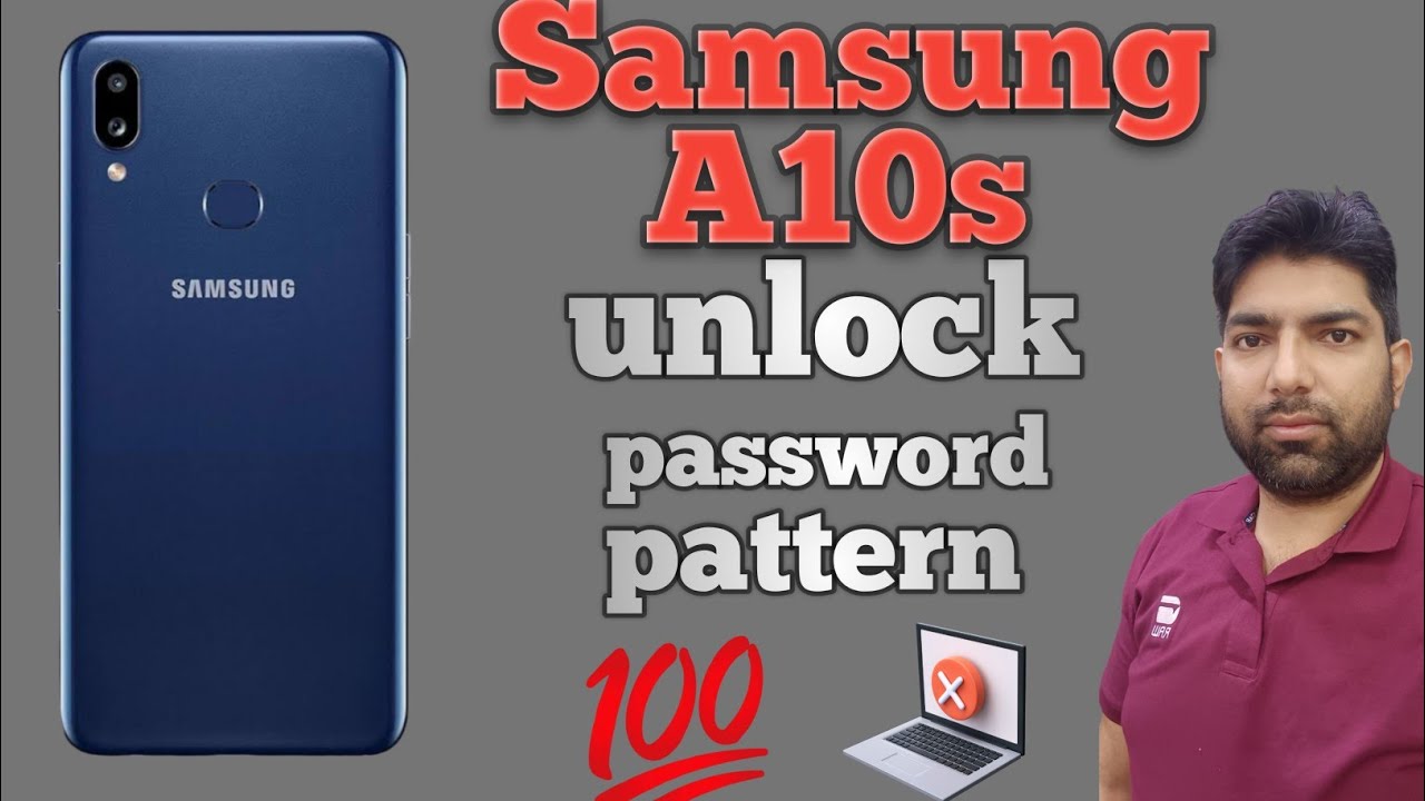 how to remove password Samsung a10s | Samsung A10s hard reset - YouTube