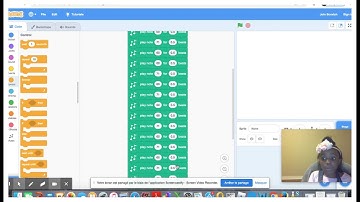 6 YEAR OLD TEACHES SCRATCH - USING REPEAT BLOCKS