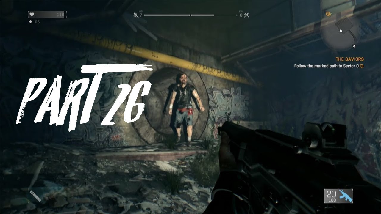 Zombies In The Sewers? Dying Light Walkthrough Part 26 YouTube