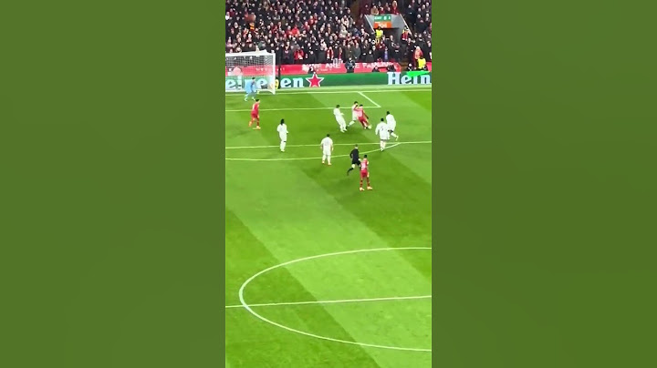 Mac Allister goal against Real madrid vs Liverpool(0-2) #macallister #ucl #liverpool #realmadrid