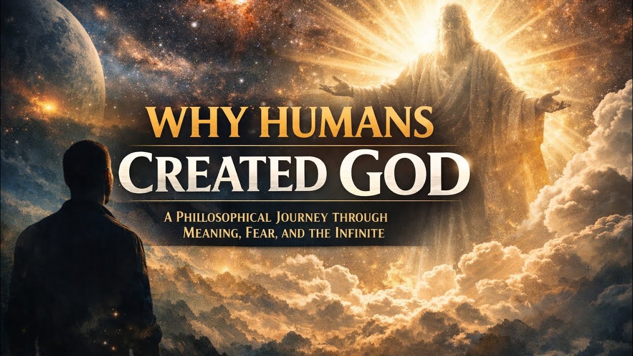 Why Humans Created God | A Philosophical Journey Through Meaning, Fear, and the Infinite