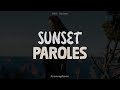 Ad   sunset  paroles  lyrics