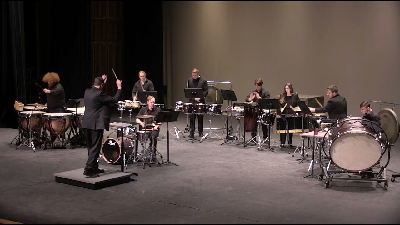 "Bonham" by Christopher Rouse (Performed by the West Chester Percussion Ensemble)