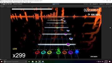 (old version) Lynium v0.6 (Unity Rhythm Game)