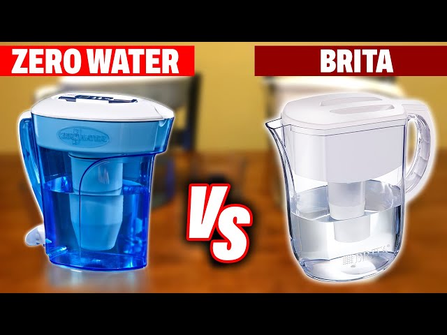 Zero Water Vs Brita Water Filter Pitchers