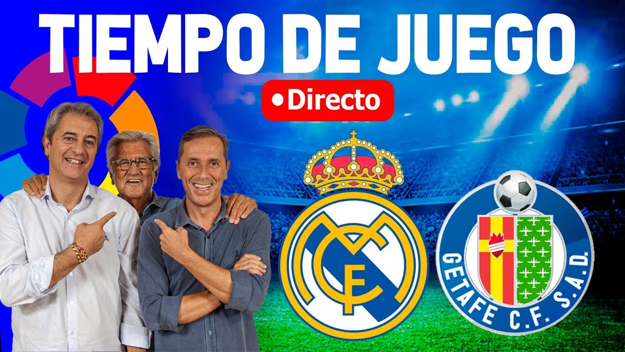 Directo del Real Madrid 1-0 Getafe en Tiempo de Juego COPE - YouTube