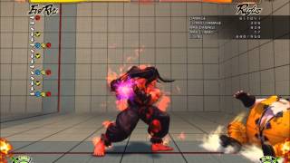 SSFIV AE 2012 - Evil Ryu Special Rufus Combo