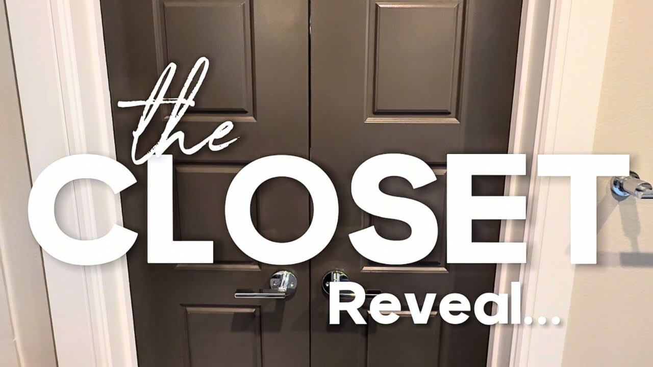 My Completed Apartment Organized Closet.