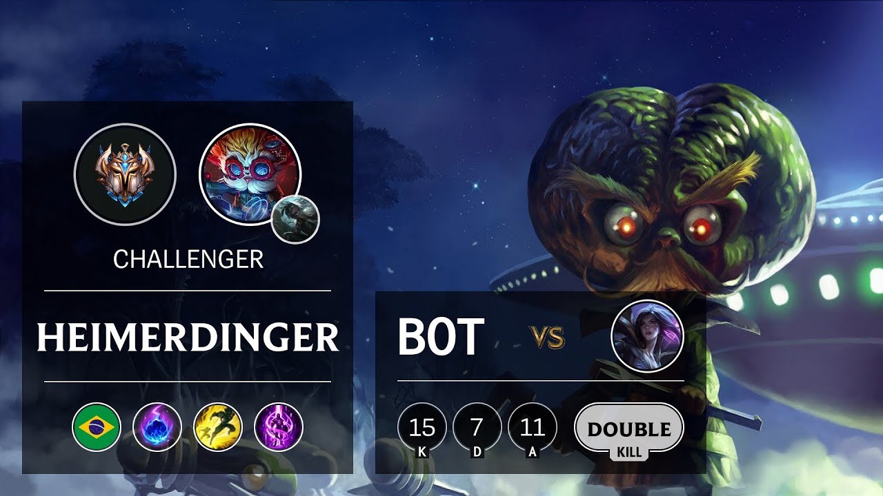 Heimerdinger Bot vs Kai'Sa - BR Challenger Patch 9.24