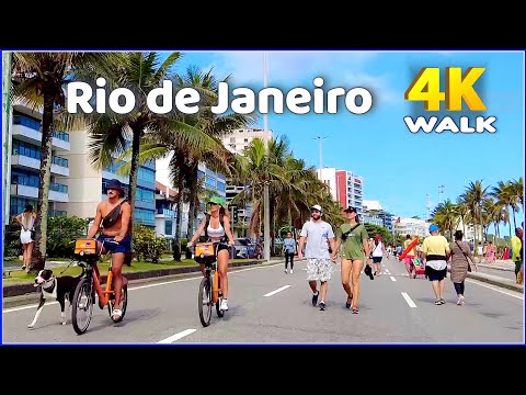 【4K】WALK 🇧🇷 IPANEMA 🏖  Rio de Janeiro, Brazil 2023