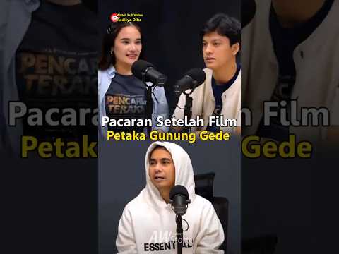 ADZANA ASHEL AND RAZAN ZU ARE DATE AFTER THE FILM PETAKA Gunung Gede