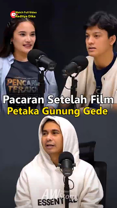 ADZANA ASHEL AND RAZAN ZU ARE DATE AFTER THE FILM 'PETAKA Gunung Gede'