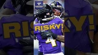 Baltimore Ravens taking HUGE RISK in WR room with MAJOR potential reward #ravens #baltimoreravens