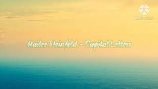 Hailee Steinfeld - Capital Letters (Lyrics)