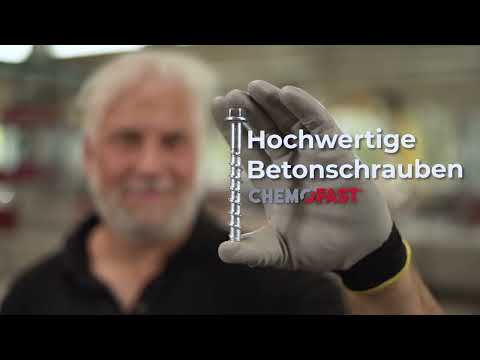 CHEMOFAST Betonschraube: Einfache und zuverlässige Befestigung! - video from Chemofast