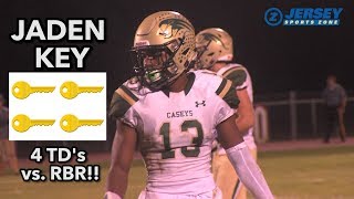 Red Bank Catholic 42 Red Bank Regional 7 | Jaden Key 4 TD catches in one half