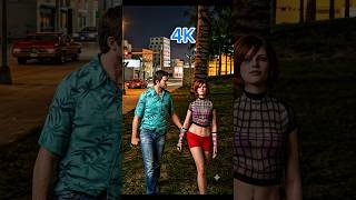 144p to 4K GTA Vice City graphics #gta #gtavicecity #rockstargames #shorts