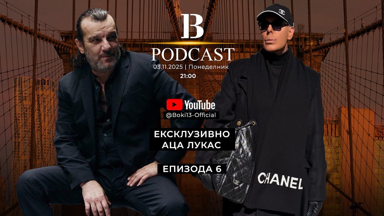 B-13 PODCAST S02 EP06 GOSTIN : ACA LUKAS - ALEKSANDAR VUKSANOVIC
