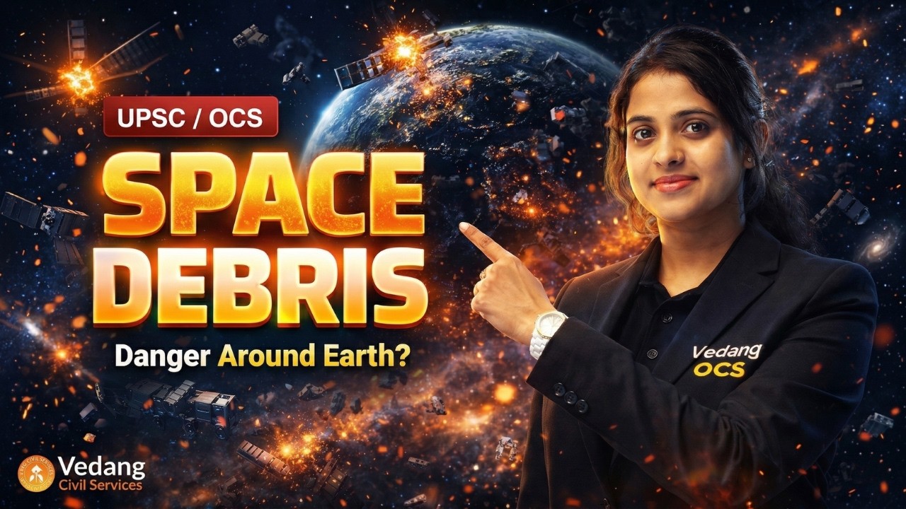 The Hidden Danger Above Earth! 🌍💥 What is Space Debris? | Explained by Sudipta Ma'am 🚀