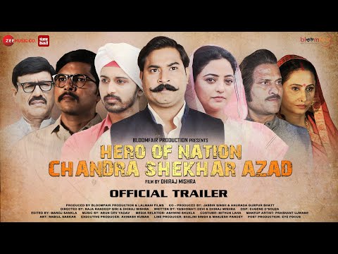 HERO OF NATION CHANDRA SHEKHAR AZAD | OFFICIAL TRAILER | AHMAD KABIR  RIITU ZARINA RAZA |25TH MARCH