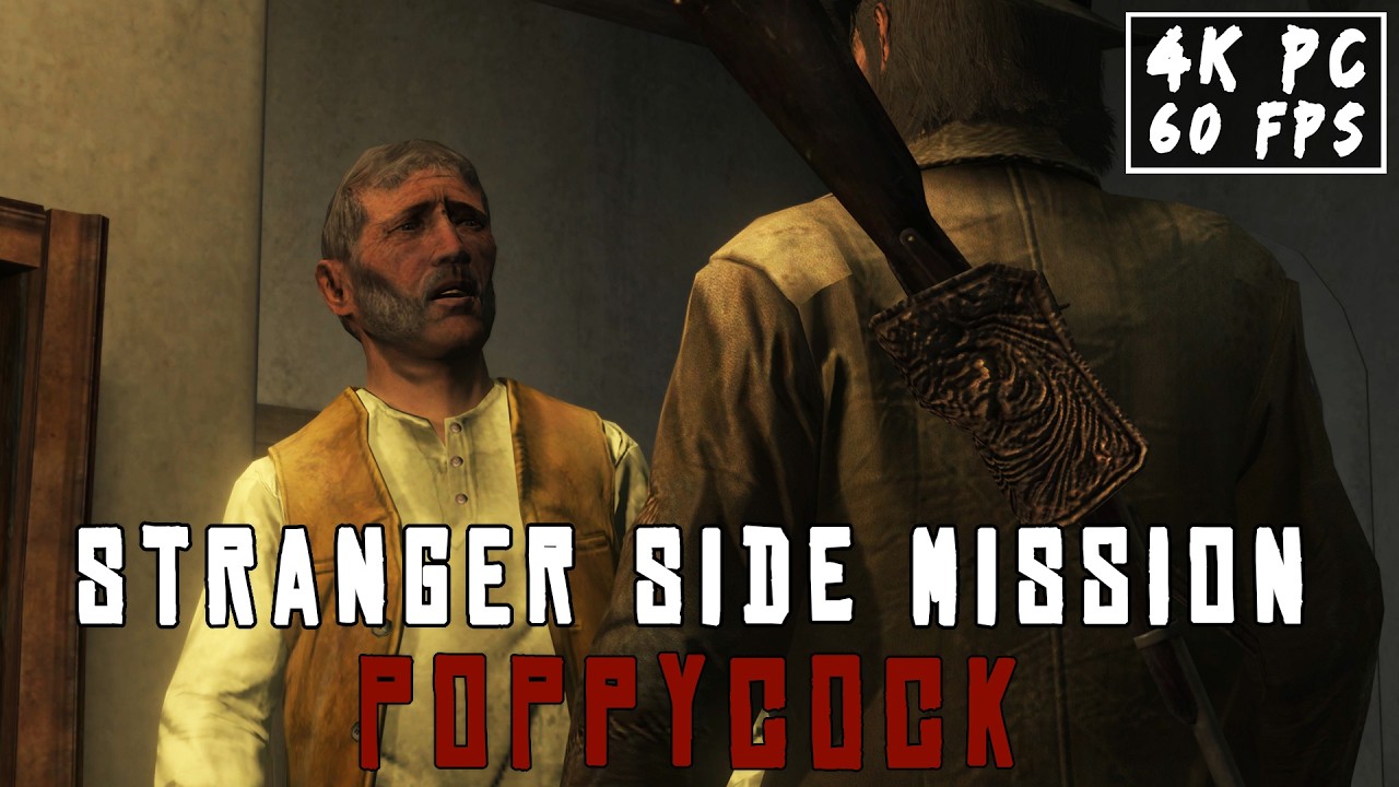 Red Dead Redemption 1 - Stranger Side Mission - Poppycock (RDR1) [4K PC ...