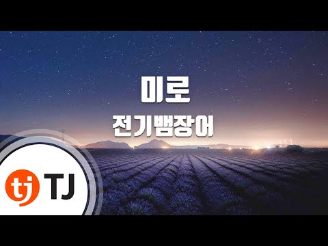 [TJ노래방] 미로 - 전기뱀장어 / TJ Karaoke