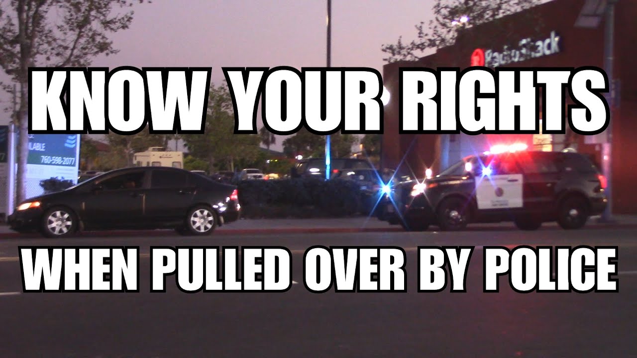 Copwatch | Know Your Rights When Pulled Over By Police | Lesson #1 ...