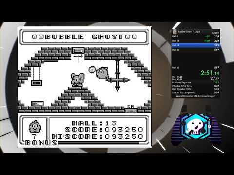 Bubble Ghost Any% speedrun in 5:36 RTA