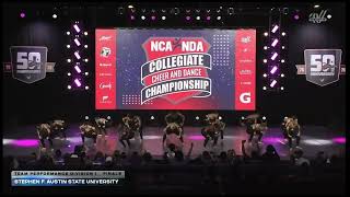 2026 SFA Dance Team NDA Nationals D1 Team Performance