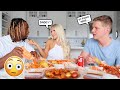 CALLING MY BOYFRIEND DADDY IN FRONT OF MY BROTHER SEAFOOD MUKBANG!