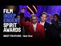 GET OUT wins Best Feature Film at the 2018 Film Independent Spirit Awards