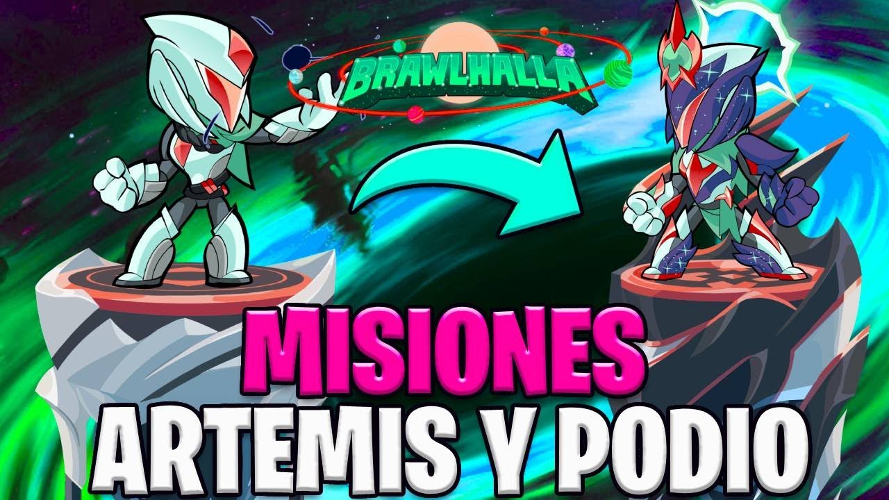 Misiones Evolutivas del Podio y Skin de Artemis | Brawlhalla (Español ...