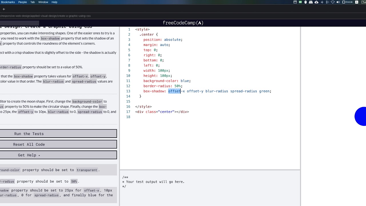 freeCodeCamp: Create a Graphic Using CSS - YouTube
