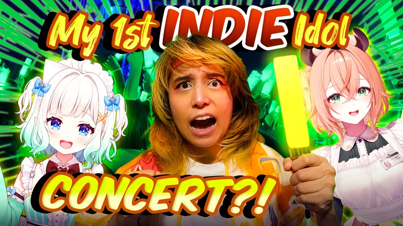What an Indie Vtuber & Idol Concert is REALLY Like | Skyline Serenade