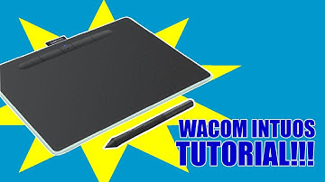 How to setup your Wacom Intuos pen tablet Tutorial  1 | Wacom