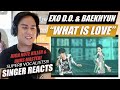 Baekhyun & D.O. - What is Love - EXO SHOWCASE in Seoul | SINGER REACTION