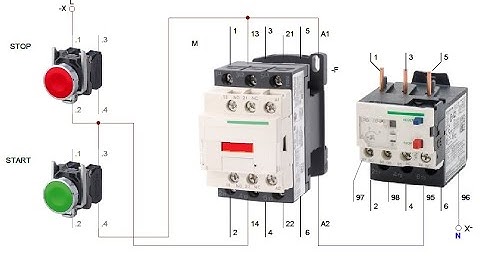 Điện công nghiệp cơ bản nhất dành cho Anh Em tự học || Mạch khởi động từ đơn giải thích chi tiết !