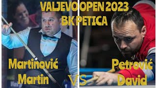 Martinović Martin VS Petrović David | Valjevo Open 13.08.2023 BK Petica screenshot 2