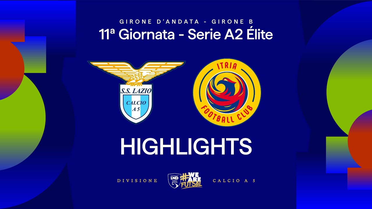 Lazio-Itria 5-4 | 11ª giornata | Serie A2 Élite 2025/2026 - Girone B