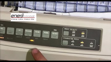 How to enter the Oki printer menu? How to print an Oki test page?