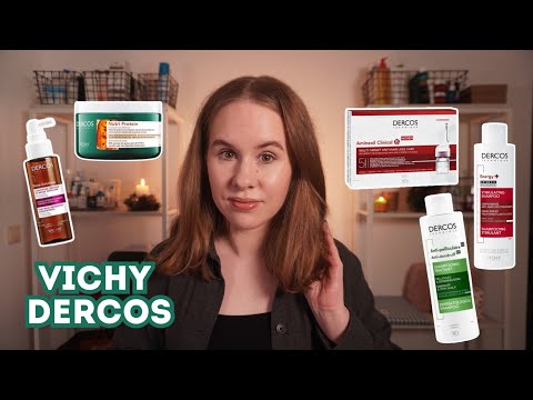 Выпадение волос, перхоть - подробный обзор VICHY DERCOS | Аптечная косметика