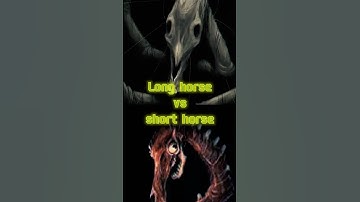 Thumbnail of Long horse vs short horse