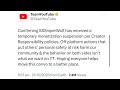 Youtube Responds Horribly to the SSSNIPERWOLF Situation (This is Really Unfair)