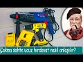 Facebook gibi ortamlarda birçok çakma sahte hırdavat ürün var. Bosch DeWalt Makita orijinal mi?