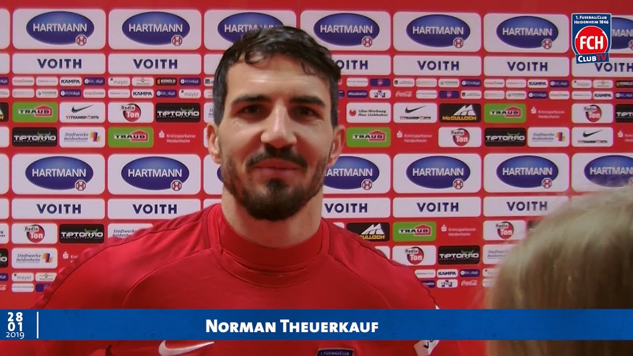 Norman Theuerkauf vor dem Auftaktspiel 2019 gegen Holstein Kiel