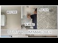 HUGE UTILITY ROOM MAKEOVER | WEEK ONE | HOME RENO | HOUSE VLOG | NEW BUILD HOME |ROOM TRANSFORMATION