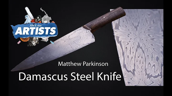 Forged Mosaic Chef Knife -  Matthew Parkinson - AW...