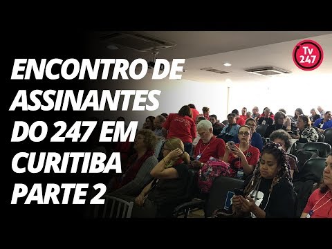 dilma rousseff formação Encontro de assinantes do 247 em Curitiba - Parte 2