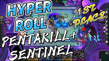 HYPER ROLL 1ST PLACE PENTAKILL + SENTINEL 3STAR KARTHUS UwU | Hinoki