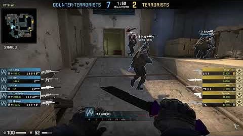 Hacker with knife?! CS:GO Overwatch